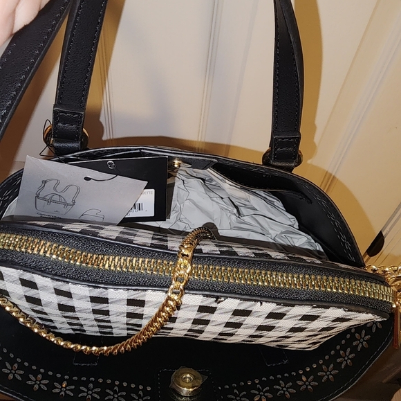 NWT Nanette Lepore Blair bag-in-bag Satchel handbag *610.2 - Picture 6 of 13